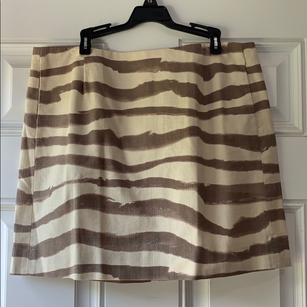 Stylish Striped Mini Skirt